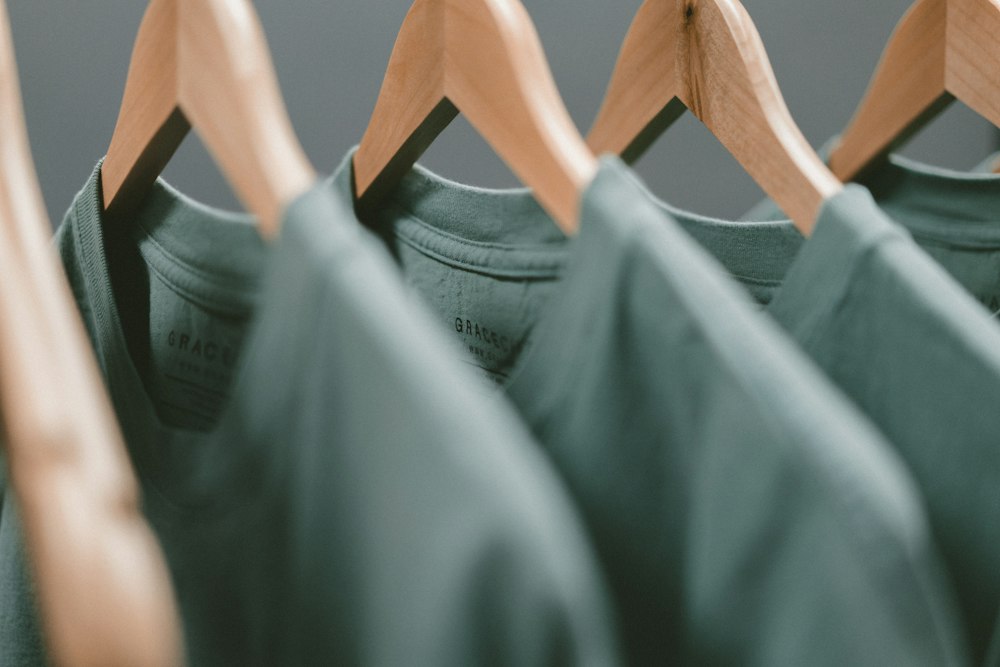 Pima Apparel heavyweight tees folded